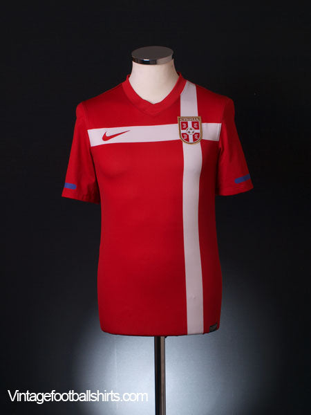 2010-11 Serbia Home Shirt S Football Shirt