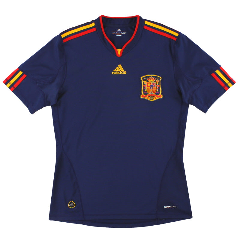 2010-11 Spain adidas Away Shirt S Football Shirt