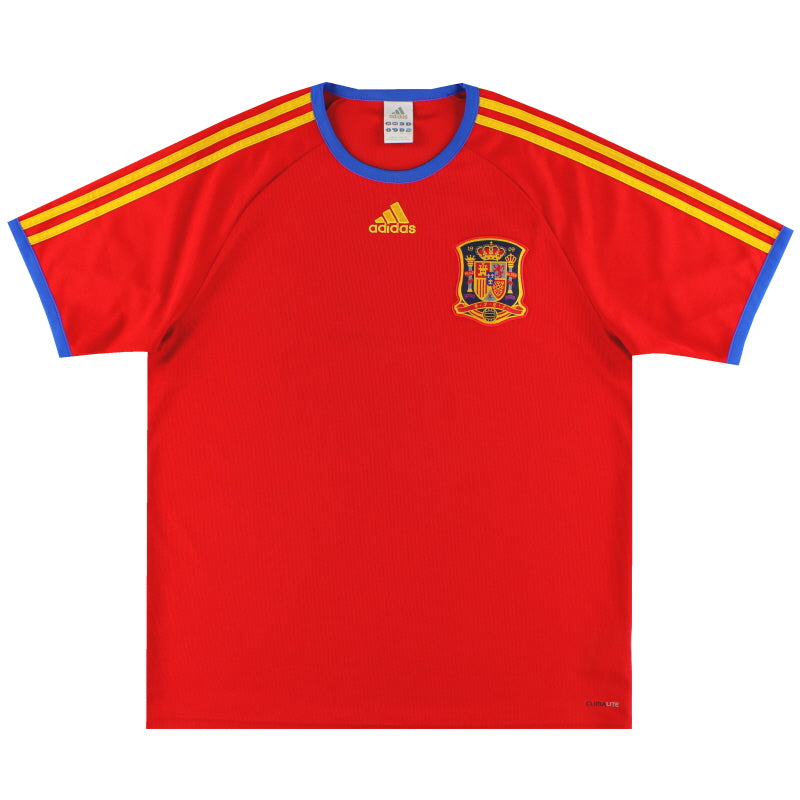 2010-11 Spain adidas Home Tee L T-Shirt