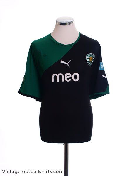 2010-11 Sporting Lisbon Away Shirt XXL Football Shirt