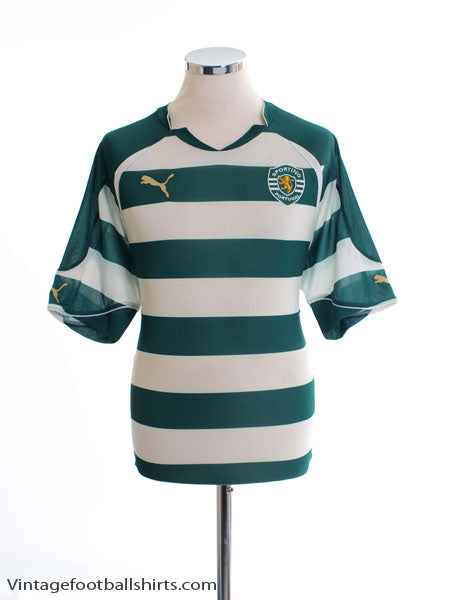 2010-11 Sporting Lisbon Home Shirt XL Football Shirt
