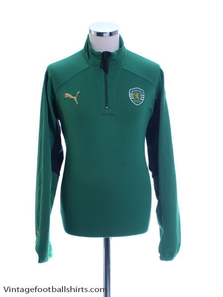 2010-11 Sporting Lisbon Puma Training Jacket M Jacket