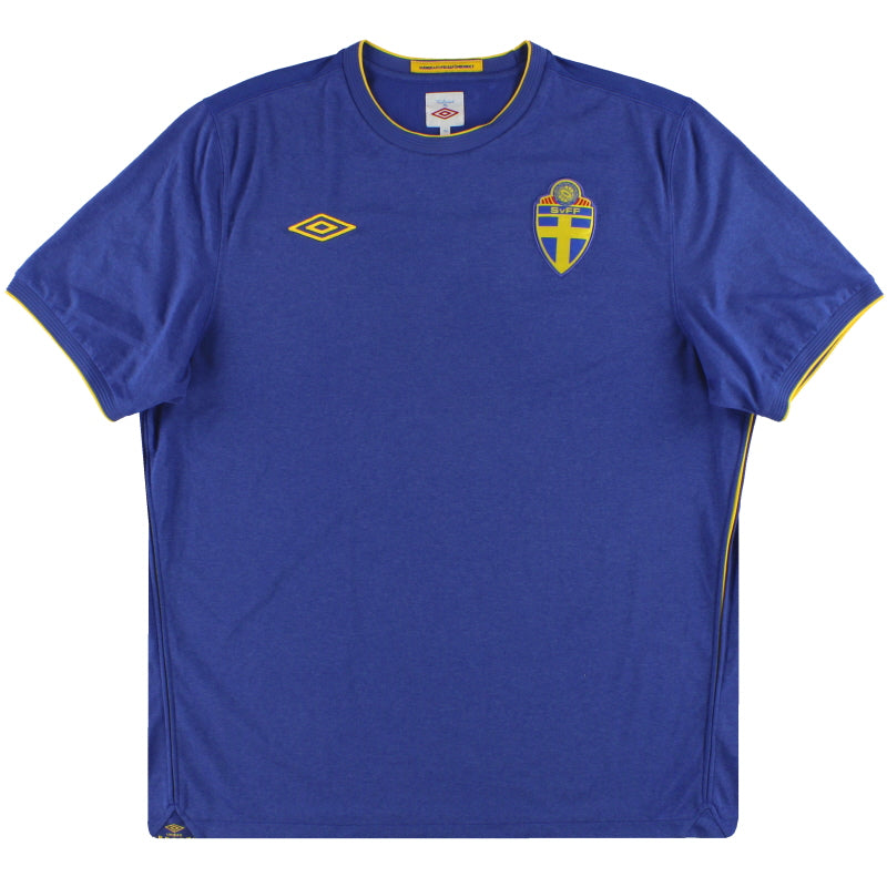 2010-11 Sweden Umbro Away Shirt *Mint* XL Football Shirt