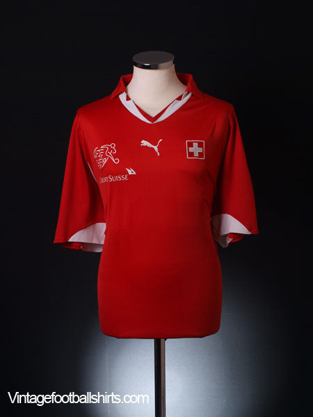 2010-11 Switzerland Home Shirt XXL Football Shirt