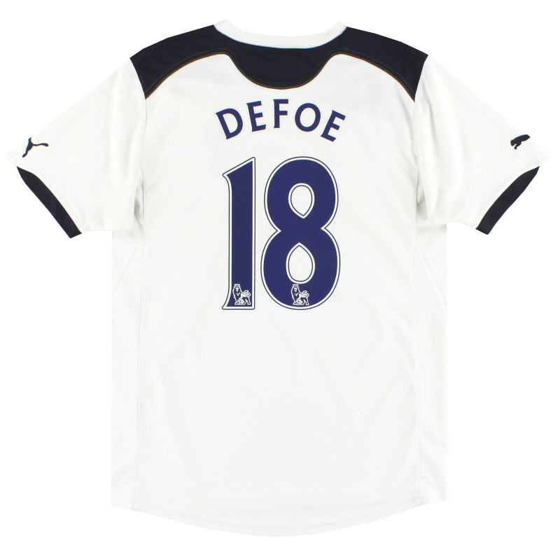 2010-11 Tottenham Puma Home Shirt Defoe #18 S Football Shirt