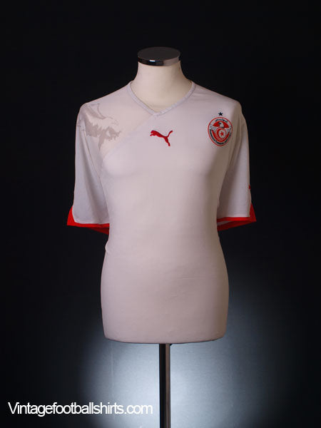 2010-11 Tunisia Home Shirt XXL Football Shirt