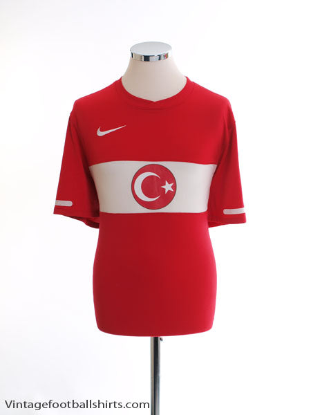 2010-11 Turkey Home Shirt L Football Shirt