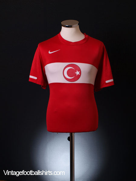 2010-11 Turkey Home Shirt M Football Shirt