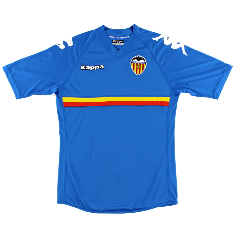 2010-11 Valencia Third Shirt *Mint* M Football Shirt