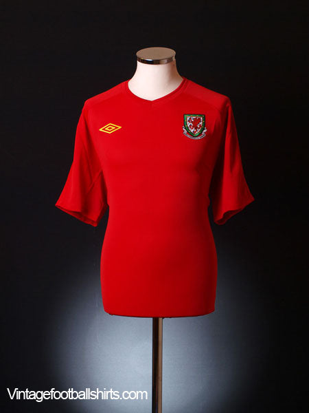 2010-11 Wales Home Shirt XL Football Shirt