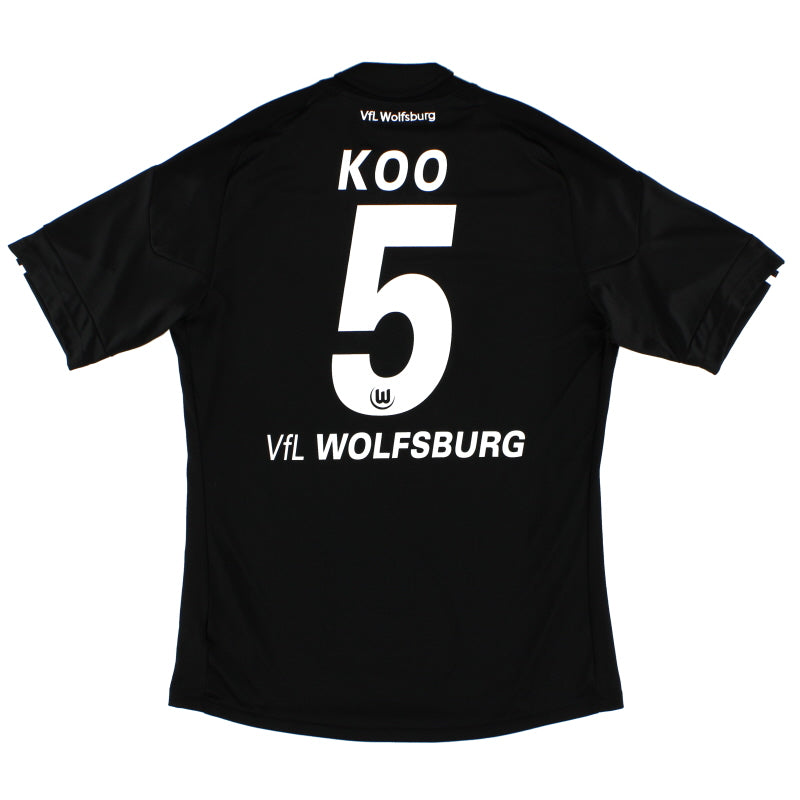 2010-11 Wolfsburg Away Shirt Koo #5 M Football Shirt