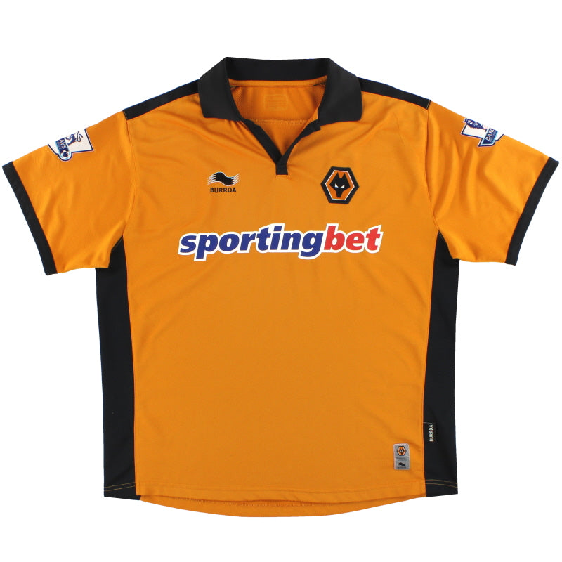 2010-11 Wolves Home Shirt XL Football Shirt