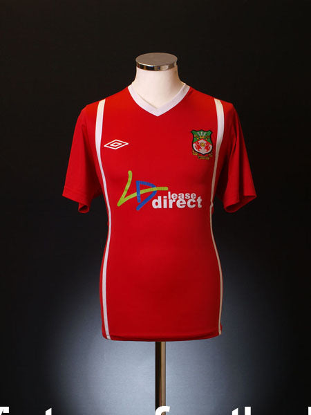 2010-11 Wrexham Home Shirt M Football Shirt