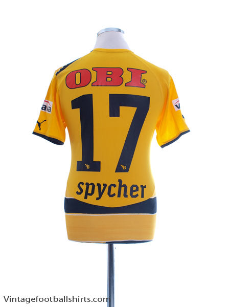 2010-11 Young Boys Home Shirt Spycher #17 M Football Shirt