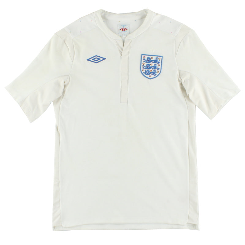 2010-12 England Home Shirt S Football Shirt