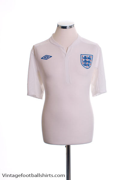 2010-12 England Home Shirt *Mint* L Football Shirt