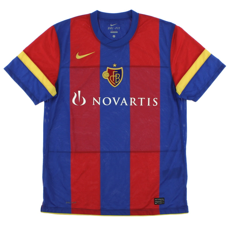 2010-12 FC Basel Home Shirt *Mint* L Football Shirt