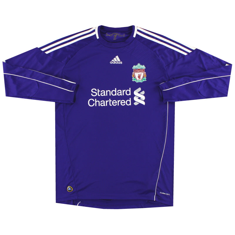 2010-12 Liverpool adidas Goalkeeper Shirt L Football Shirt