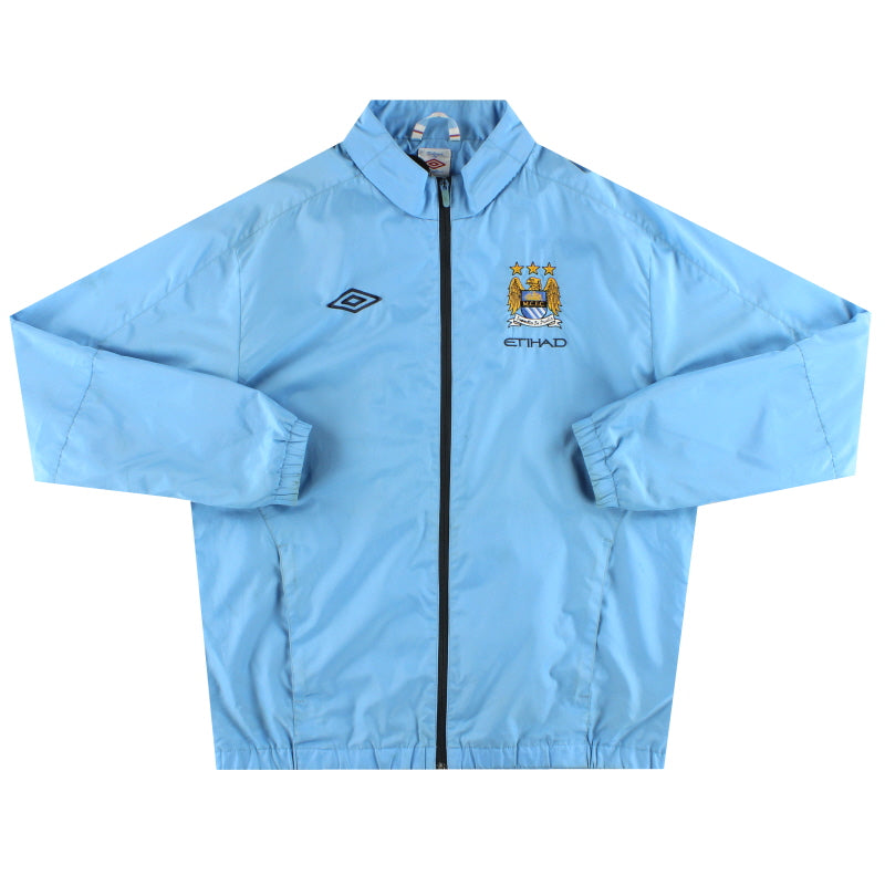 2010-12 Manchester City Umbo Rain Jacket L Jacket