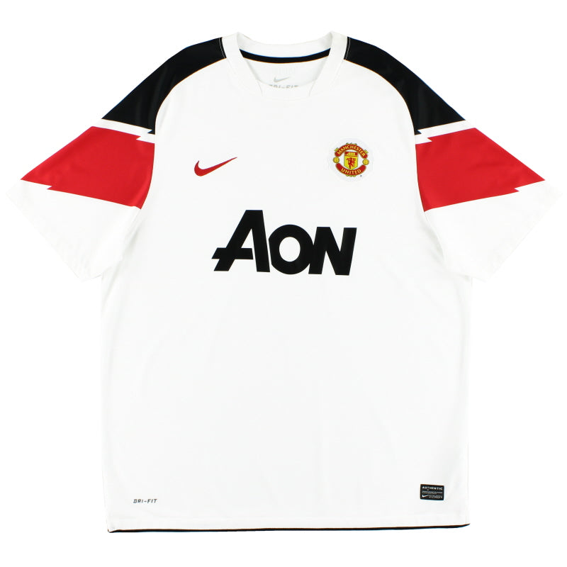 2010-12 Manchester United Nike Away Shirt L Football Shirt