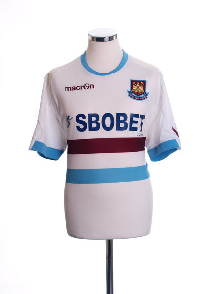 2010-12 West Ham Away Shirt M Football Shirt