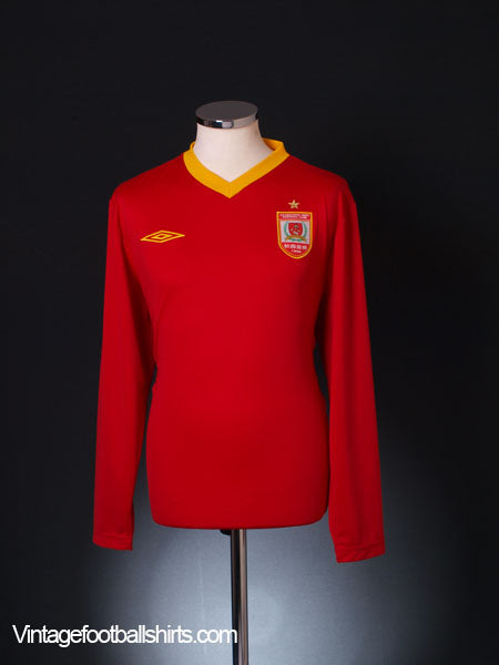 2010 Changchun Yatai Home Shirt L/S L Football Shirt