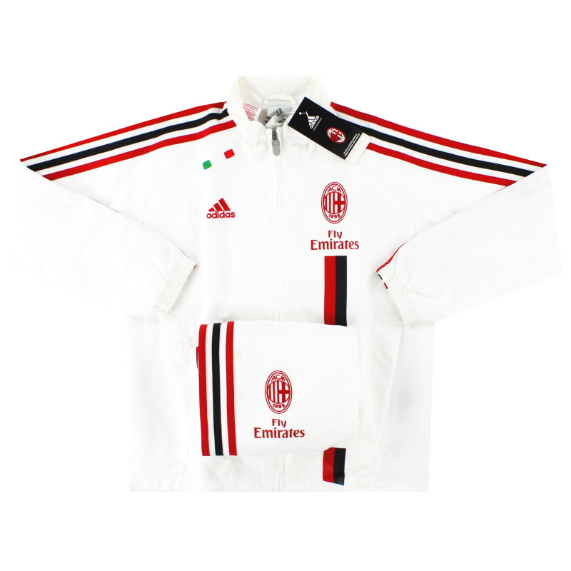 2011-12 AC Milan adidas Presentation Tracksuit *BNIB* XS.Boys Tracksuit