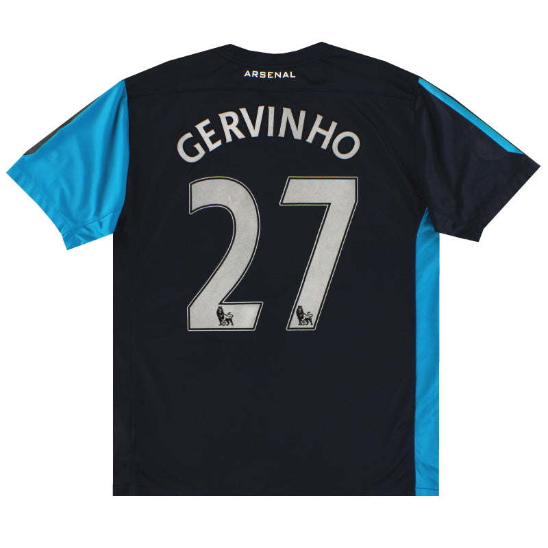 2011-12 Arsenal '125th Anniversary' Away Shirt Gervinho #27 L Football Shirt