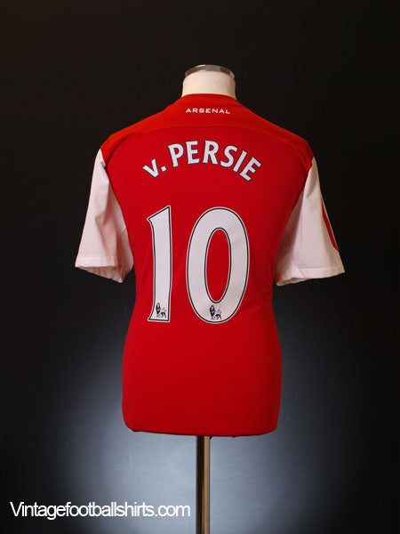 2011-12 Arsenal '125th Anniversary' Home Shirt v.Persie #10 L Football Shirt