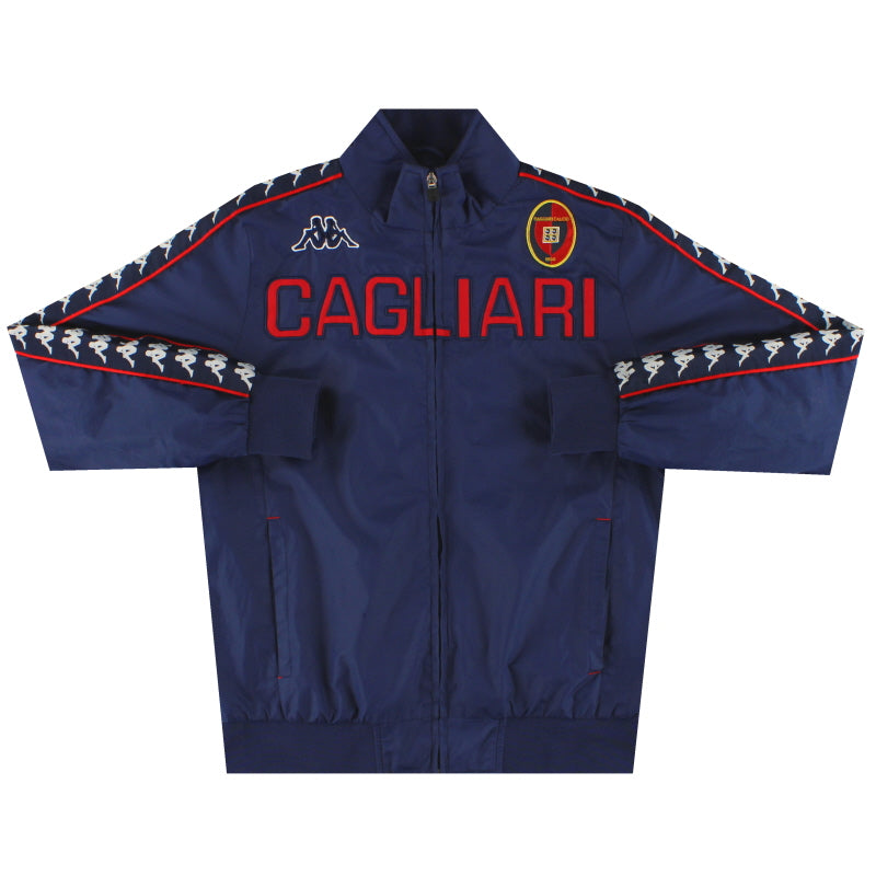 2011-12 Cagliari Kappa Track Jacket S Jacket