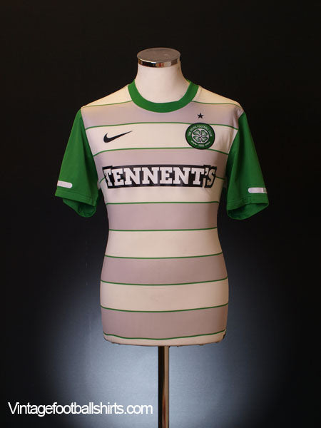 2011-12 Celtic Away Shirt L Football Shirt