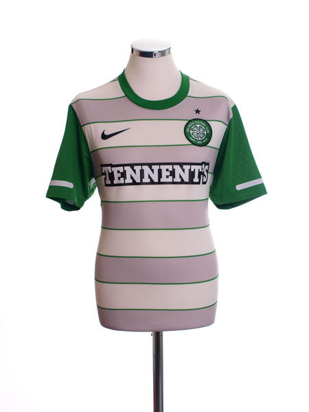 2011-12 Celtic Away Shirt M Football Shirt