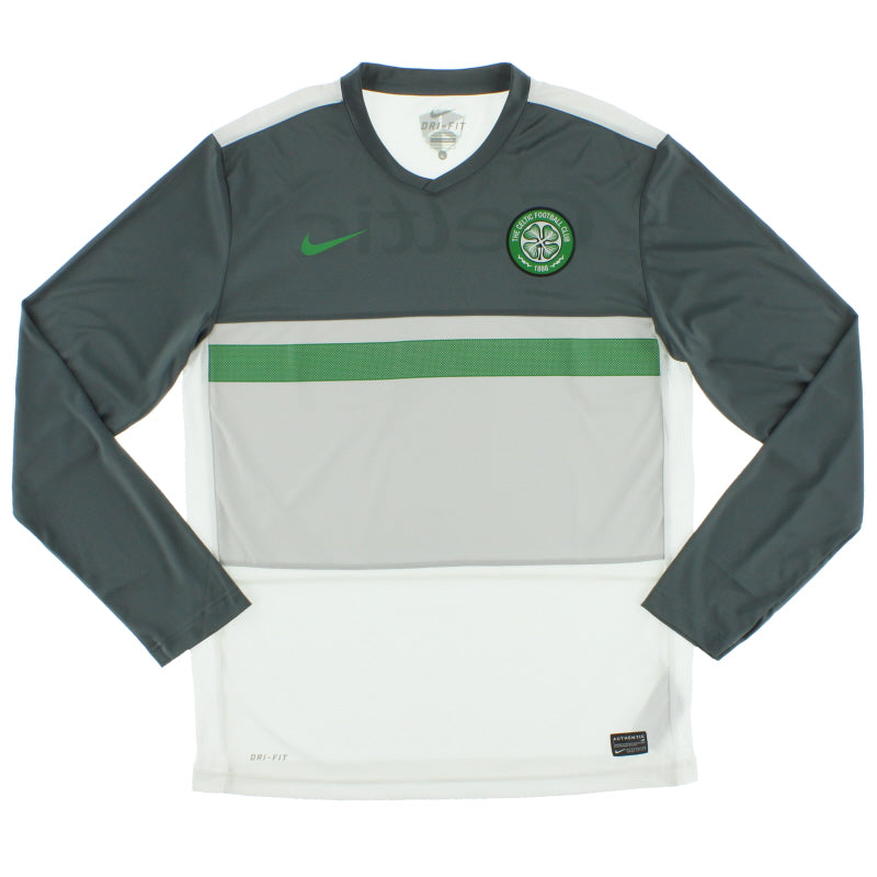 2011-12 Celtic Training Shirt L/S L Training Shirt