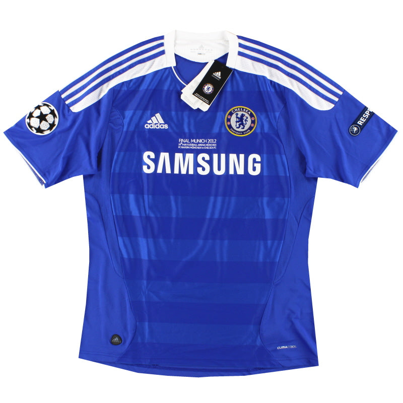 2011-12 Chelsea adidas 'CL Final' Home Shirt *w/tags* L Football Shirt