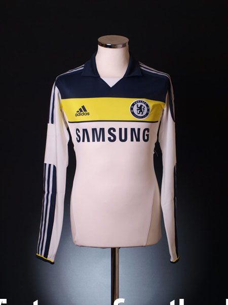 2011-12 Chelsea TechFit Player Issue Third Shirt *BNWT* L/S Football Shirt