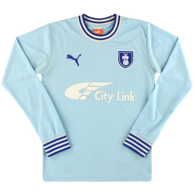 2011-12 Coventry Puma Home Shirt L/S S Football Shirt