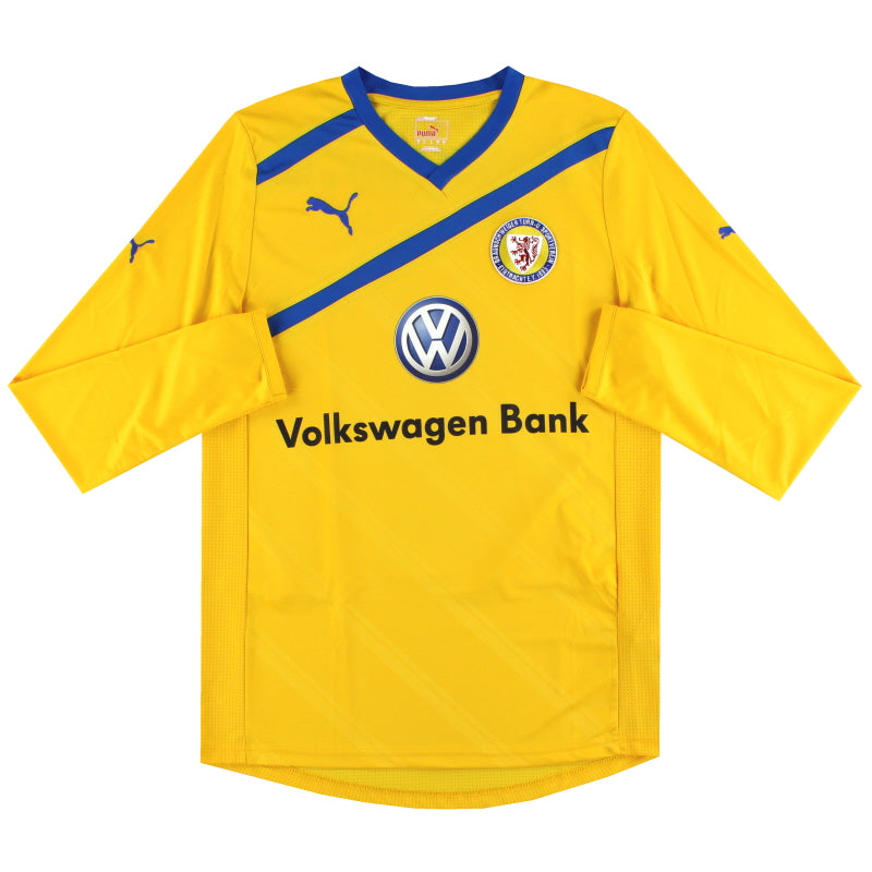 2011-12 Eintracht Braunschweig Puma Away Shirt L/S *Mint* M Football Shirt