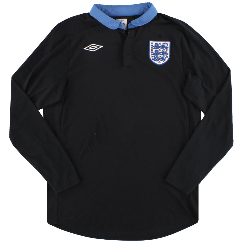 2011-12 England Umbro Away Shirt L/S L Football Shirt