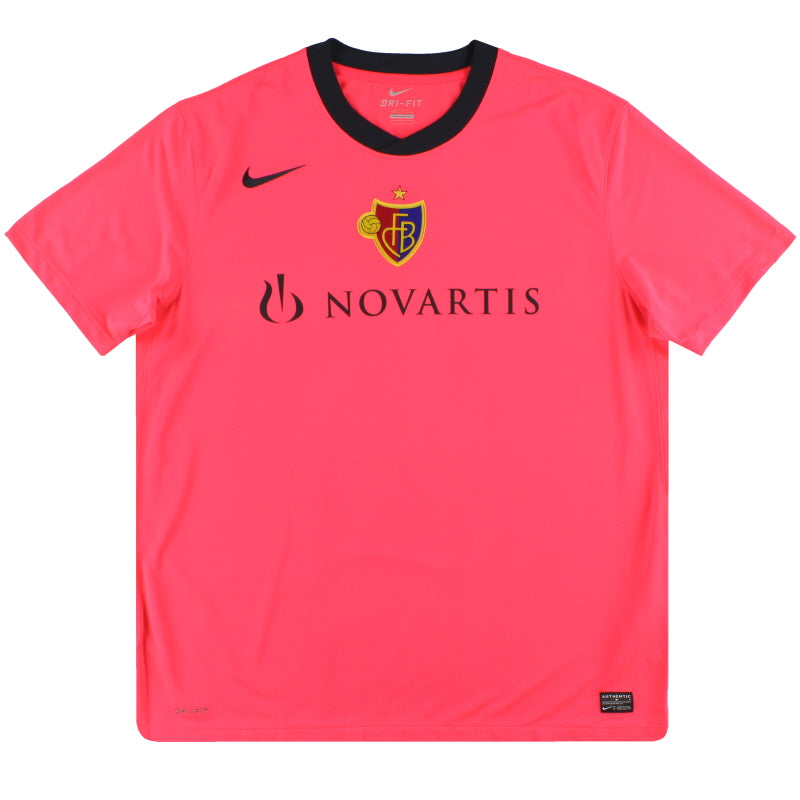 2011-12 FC Basel Nike Away Shirt XXL Football Shirt