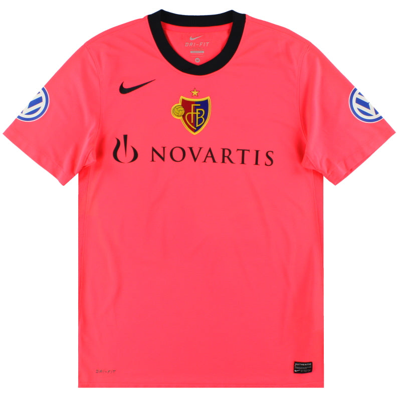 2011-12 FC Basel Nike Away Shirt #68 M Football Shirt