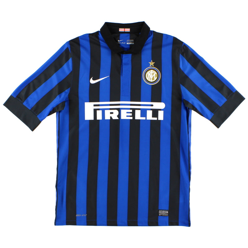 2011-12 Inter Milan Home Shirt L.Boys Football Shirt