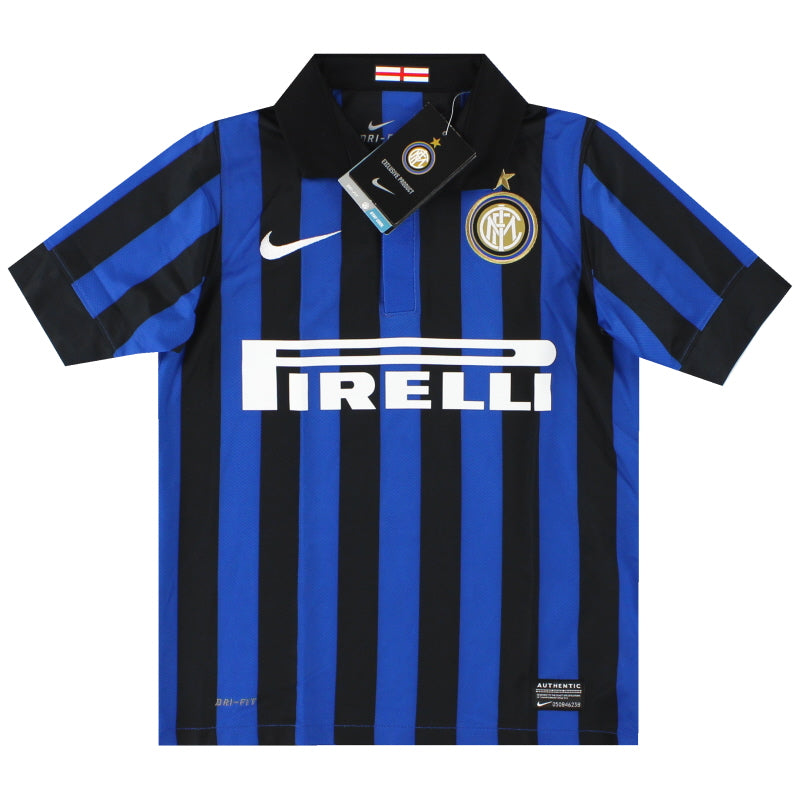 2011-12 Inter Milan Nike Home Shirt *BNIB* L.Boys Football Shirt