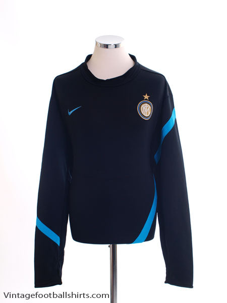 2011-12 Inter Milan Player Issue Midlayer Training Top XL Training Top