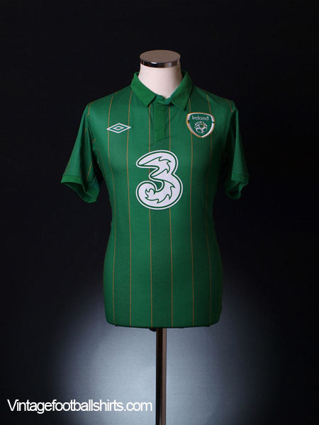 2011-12 Ireland Home Shirt L Football Shirt