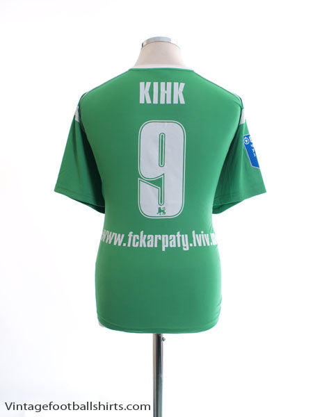 2011-12 Karpaty Lviv Match Issue Away Shirt Кінк #9 M Football Shirt