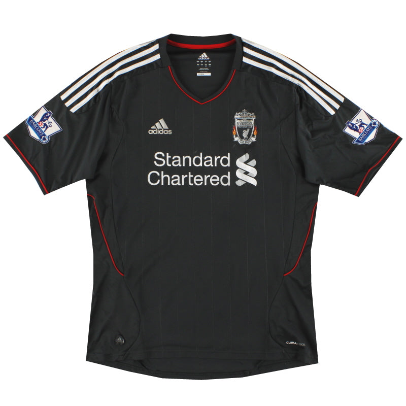 2011-12 Liverpool adidas Away Shirt L Football Shirt
