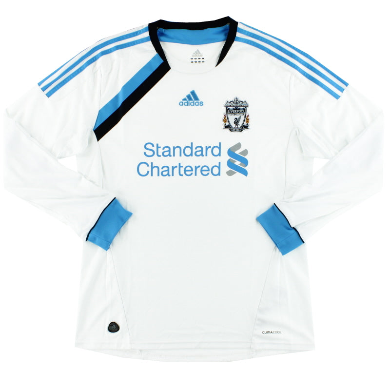 2011-12 Liverpool adidas Third Shirt L/S *Mint* L Football Shirt