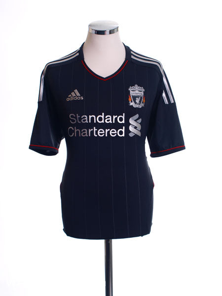 2011-12 Liverpool Away Shirt *Mint* XL Football Shirt