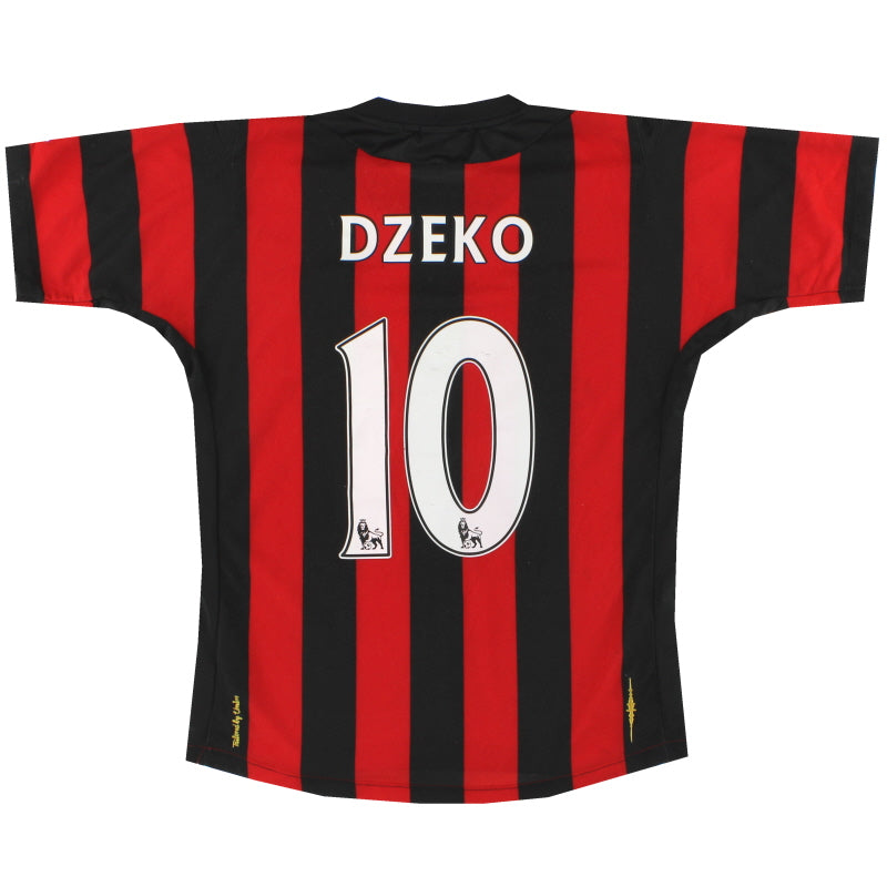 2011-12 Manchester City Umbro Away Shirt Dzeko #10 S Football Shirt