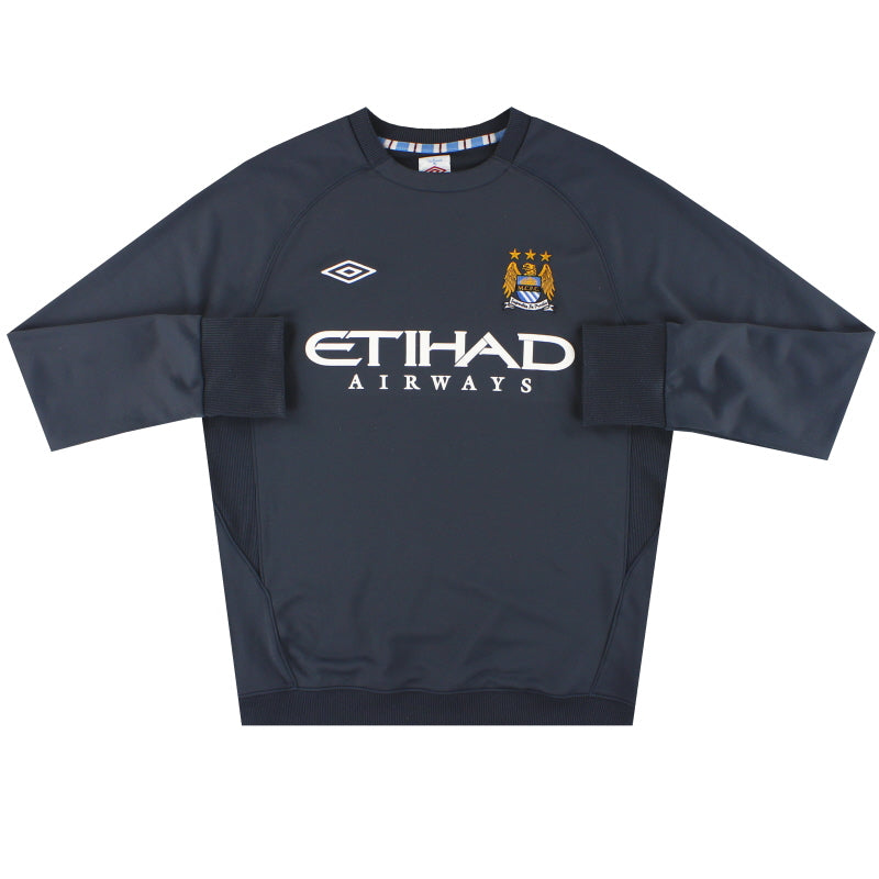2011-12 Manchester City Umbro Training Sweatshirt L Sweatshirt